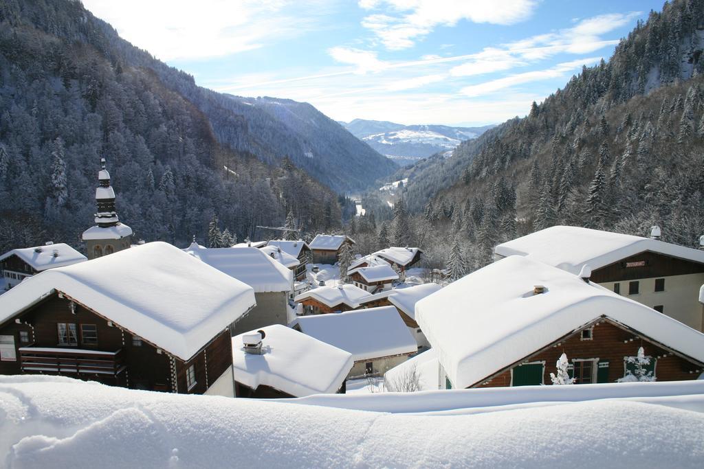 Le Caprice Des Neiges 1 Apartamento La Giettaz Exterior foto